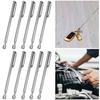 Телескопическая магнитная ручка-магнит 1/3/5/10 шт. Магнитный инструмент для захвата с карманным зажимом Металлический выдвижной магнитный стержень Инструменты для захвата
