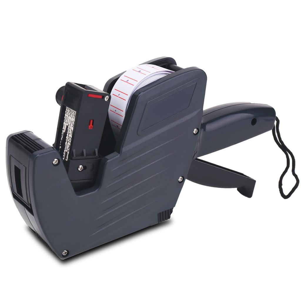 Price Tag Gun Single Line 8 Digits Tagging Gun Label Maker Portable Coding Machine for Supermarket