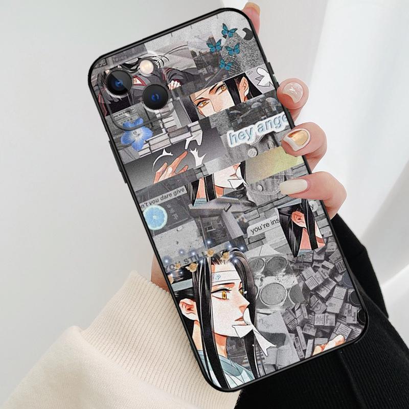 Эстетичный чехол для телефона Mo Dao Zu Shi для iPhone 17 Pro Max 15 14 13 11 12 16 Pro Max mini 15 16 Plus 16e 17 Air Cover