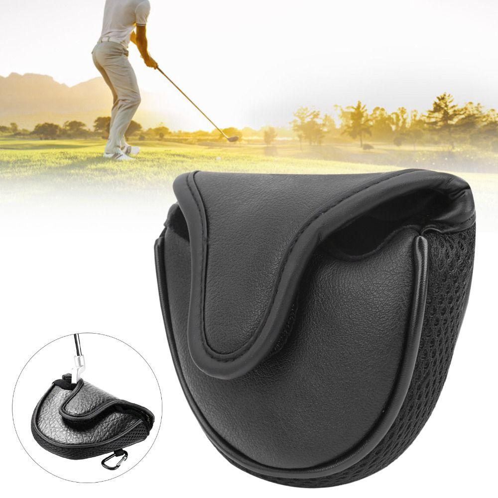 White Mallet Putter Cover Black Putter Protective Cover Putter Headcover  Travel Protection