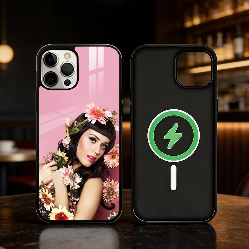 Singer K-Katy Perry Phone Case For iPhone 17/16/15/14/13/12/Plus/Pro/Max for Magnetic Wireless Charging