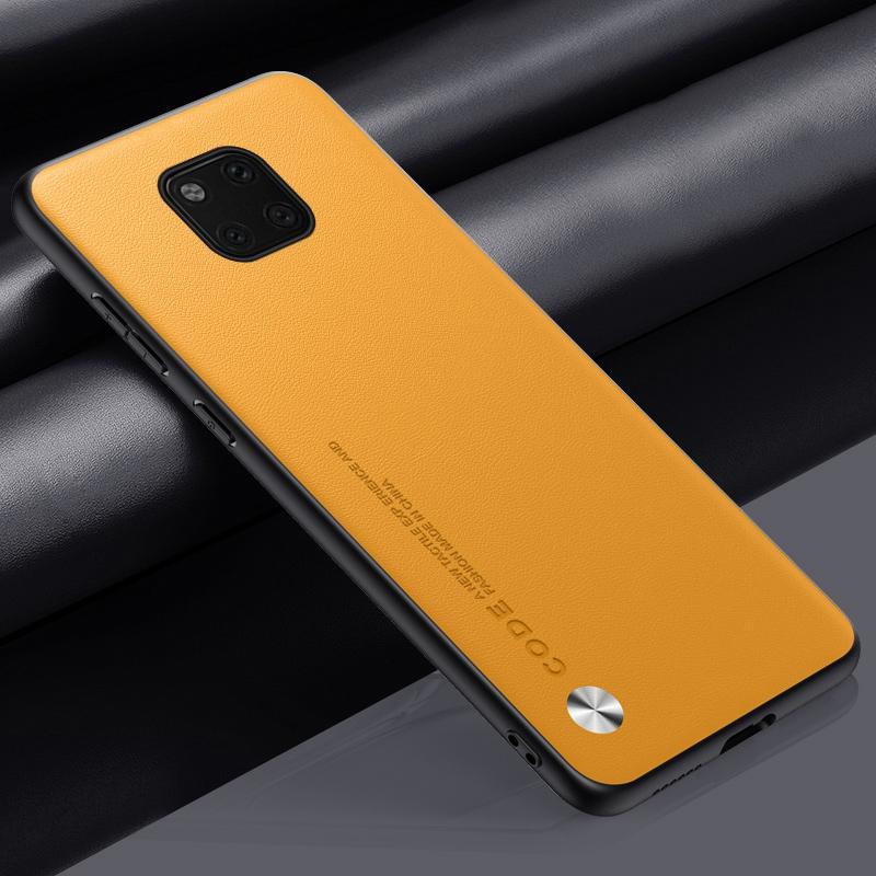 PU Leather Case For Huawei Mate 20 Pro Back Cover Matte Silicone Full Protection Phone Case For Huawei Mate 20 Mate20 Pro