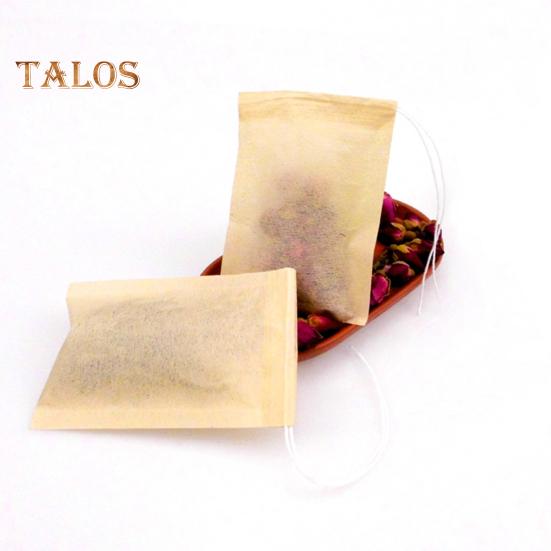 200 шт. одноразовый фильтр-мешок для кофе с завязкой, простой в использовании пакет для чайных листьев для домашней кухни