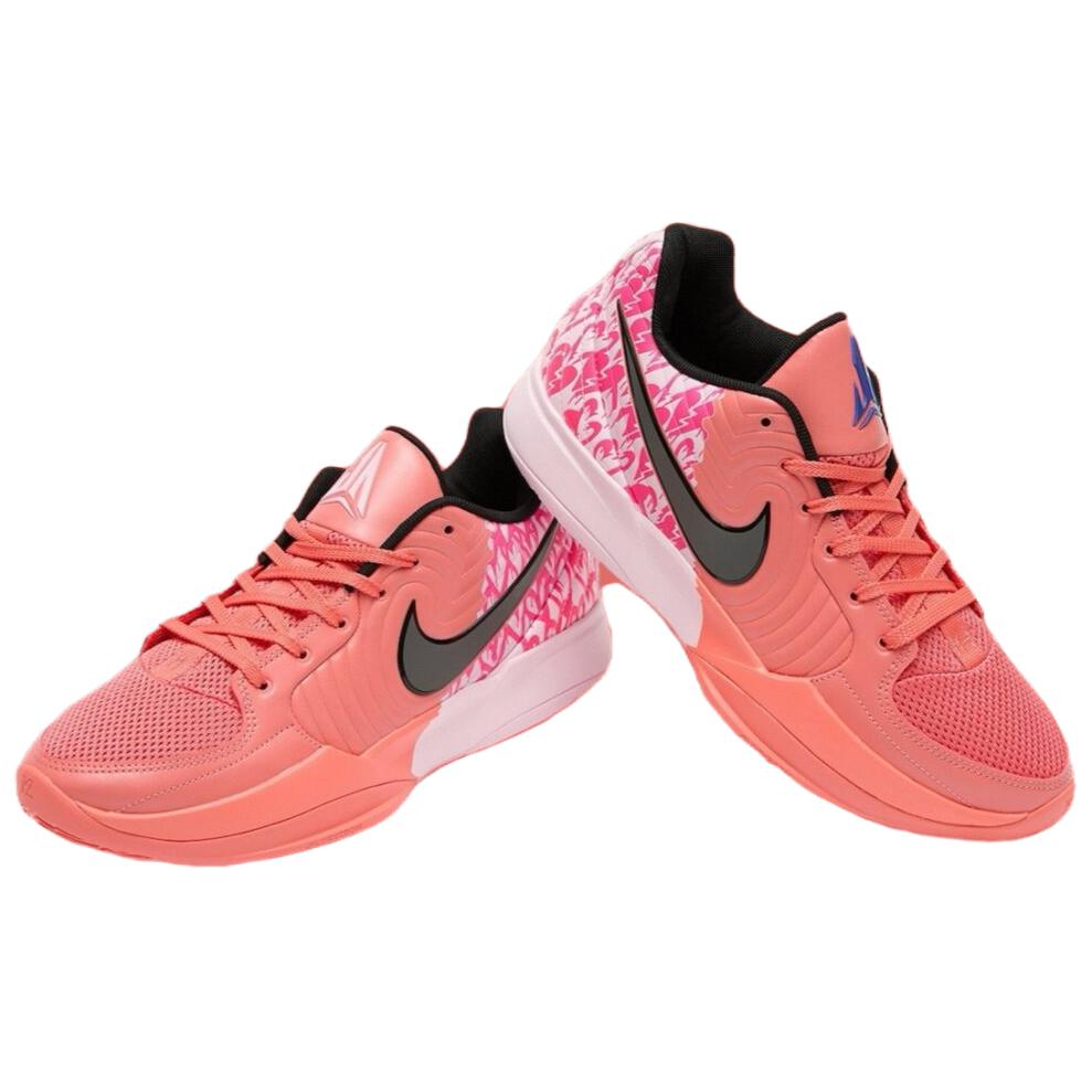 Nike Мужские кроссовки Ja 2 Heart Eyes Унисекс Красный Волшебный-Эмбер Железо-Серый IB5842-800