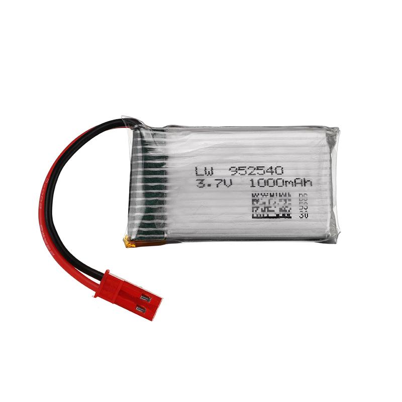 Аккумулятор 3,7 В 1000 мАч для X400 X500 X800 HD1315 HJ818 HJ819 X25 RC Дрона Запасные Части Разъем JST + Зарядное Устройство 3,7 В Li-Po Аккумулятор