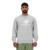 Stacked Logo Sweat Crew AG S Men's (MT41500) (Athletic Gray)