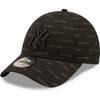 Casquette 9FORTY - NEW ERA - New York Yankees - Monogram Noir - Réglable - 100% Coton