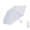 Waterfront Folding Umbrella Parasol and Rain Umbrella MOOMIN Rain and Shine Umbrella Moomin and Flower Garden Moomin and Flower Garden Light Blue 50cm