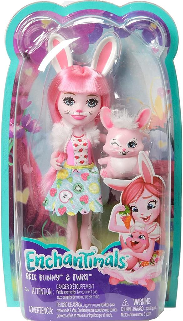 ENCHANTIMALS Куклы Main Heroes and Friends, маленькие куклы размером 6 дюймов (15 см) в ассортименте.