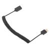 HD Multimedia Interface Male to Female Coil Cable 2K 4K 60HZ 1.8M Spring Wire HD TV Computer Notebook Display Projector