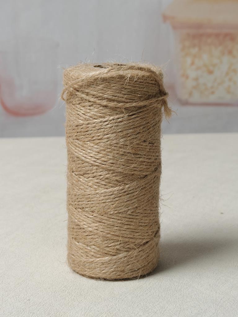 Натуральная винтажная джутовая веревка шпагат рулон шитье рождественские поделки джутовый шнур нить свадьба ручная работа DIY вечеринка лента банты украшение