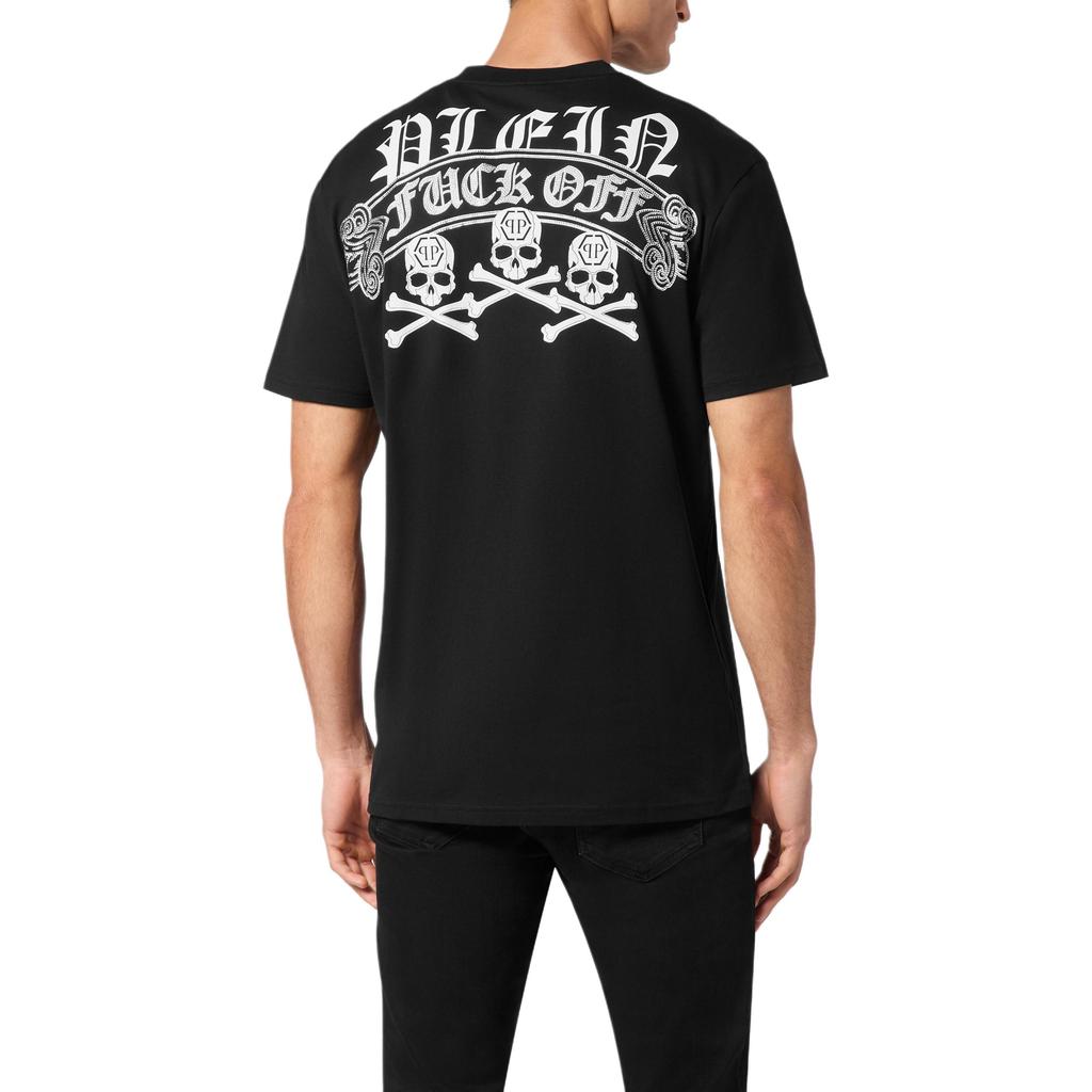 Philipp Plein Skull&Bones T-shirt AADC-MTK7830-PJY002N-02