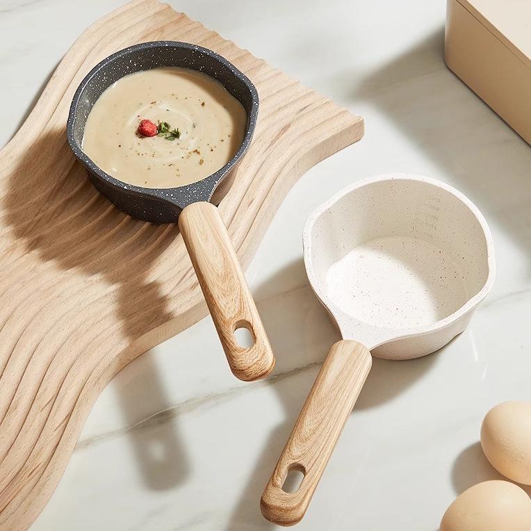 Антипригарная мини-масленка из медицинского камня для омлетов и многого другого