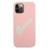 Guess Guhcp12Mlsvspg Iphone 12/12 Pro6,1 Różowo Zielony/Green Pink Hardcase Silicone Vintage