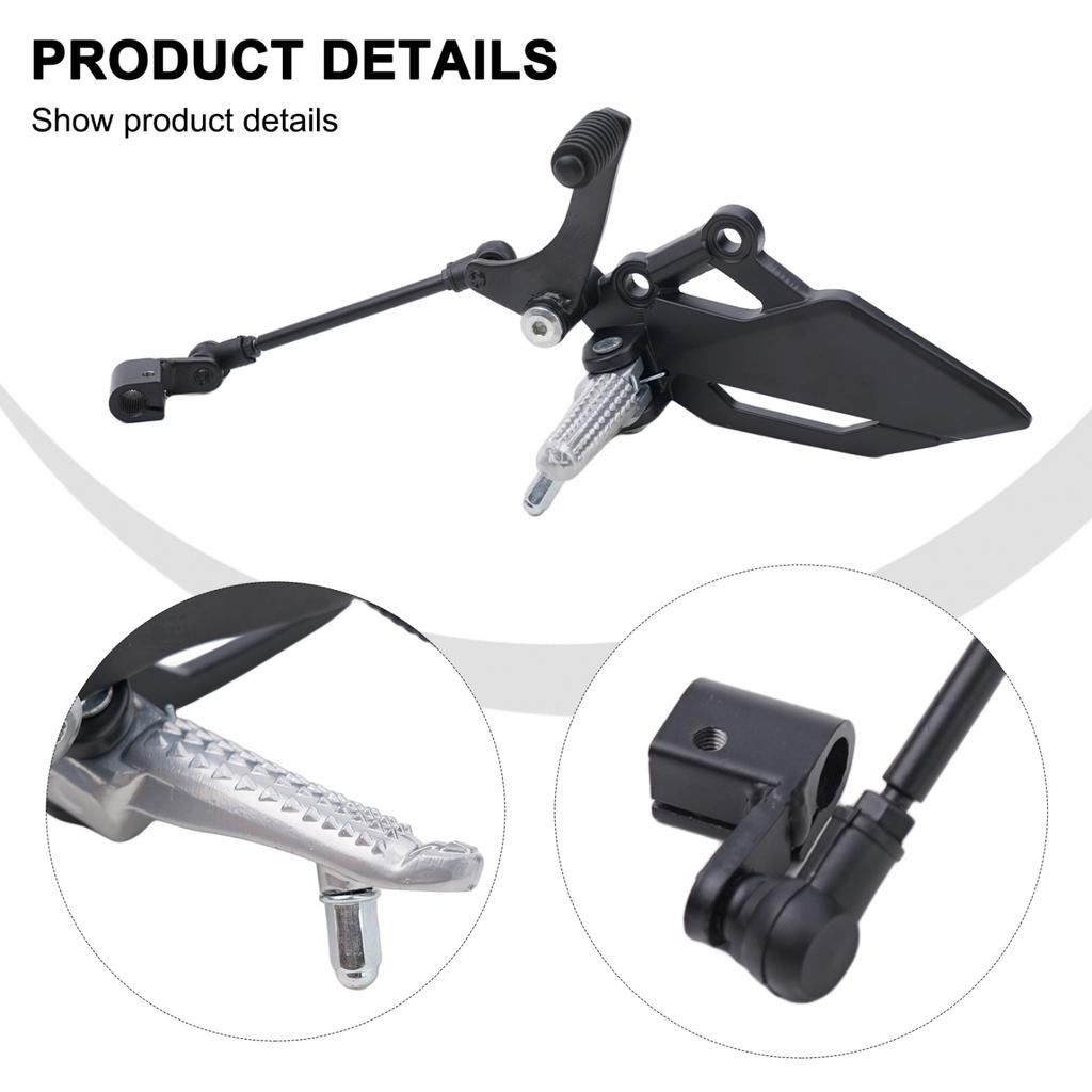 Foot Peg Bracket Brake Pedal Lever Assembly For KAWASAKI EX 250R//NINJA250 R 300