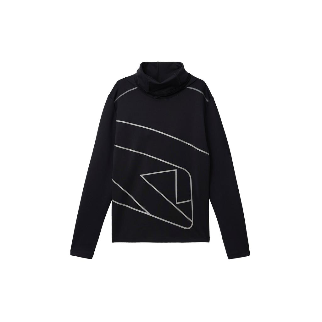 Under Armour Облегающая толстовка с капюшоном для бега, мужская толстовка, черная 1365672-001