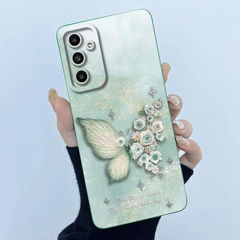Для Samsung A05s A05 Galaxy SM-A057F A055F Милый Панда Милые Девочки Кошки Мягкая Силиконовая Резина Чехол для Телефона для SamsungA05s A05 Чехол