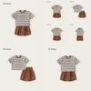 Boys Short Sleeve T Shirt And Shorts Set With Cotton Material For Summer Play