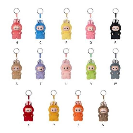 MONSTERS PIN LOVE Серия Плюшевый Подвеска (Н-З) Коробка-ассорти 14 штук Мини Лавбу Лабубу Игрушка Слепая фигурка Гача Модель Подарок Акция поддержки Официальный