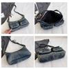 Underarm Bag Retro Denim Bag Handbag Cloth bag Fashion Spicy Girl Shoulder Bag  Girls