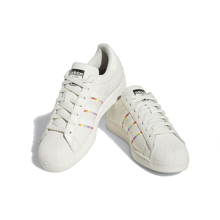 Rich Mnisi x adidas Superstar Pride Унисекс Кроссовки Кремовый Молочный Белый Основной Черный ID7493