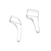 10pairs Tip Holder Glass Accessories Eyeglasses Ear Hooks Transparent Anti Slip Silicone