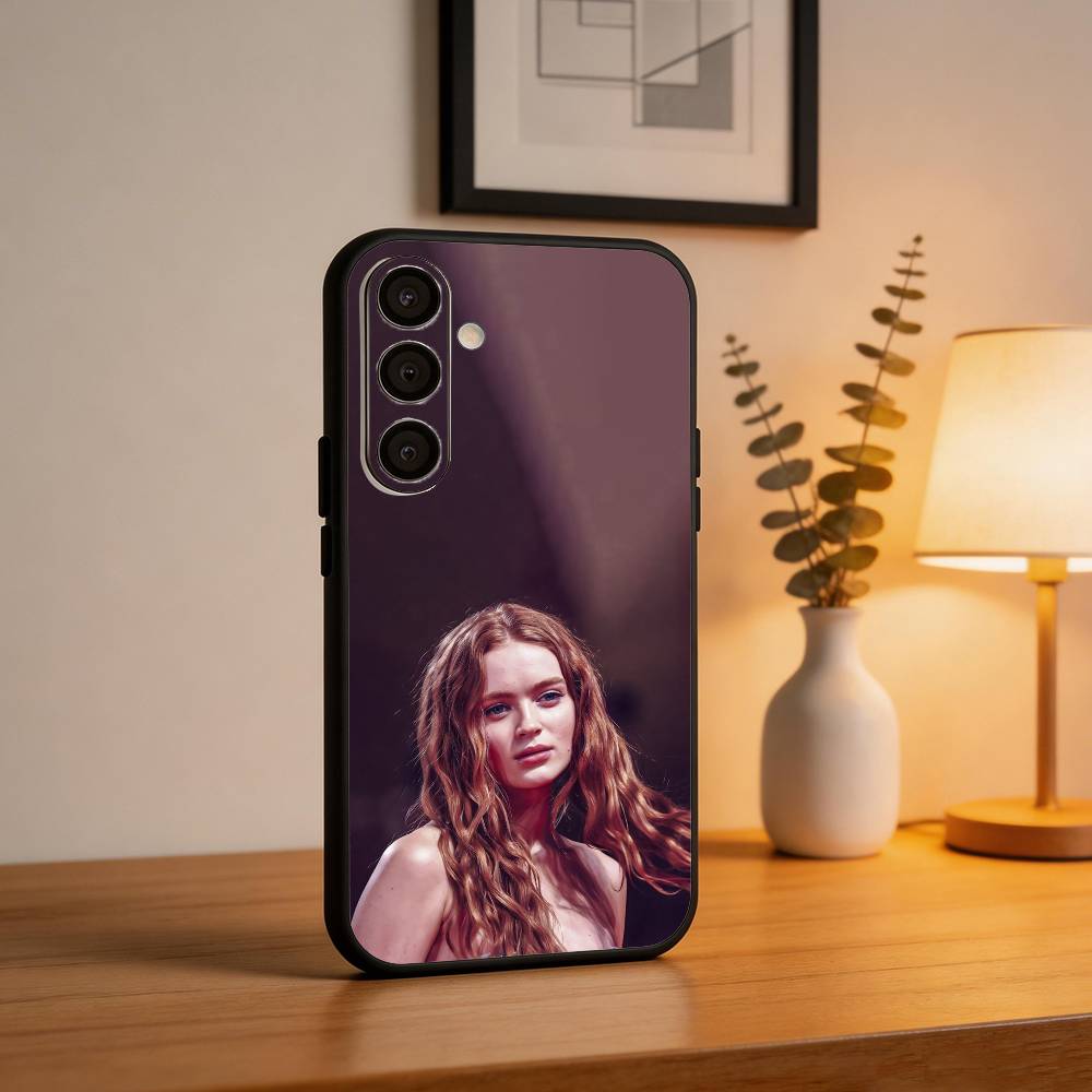 S-Sadie sink Phone Case For Samsung A73,A21s,A22,A31,A32,A52,A53,A71,A80,Soft Black Shell