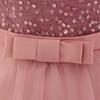 Fluffy Flower Sequin Baby Girl Party Dress Christmas Costume Toddler Tulle 1st Birthday Baptism Dress for Girls Bridesmaids Gown