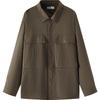 Мужская рабочая рубашка Semir оверсайз с длинным рукавом