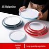Nordic Melamine Round Dinner Plate