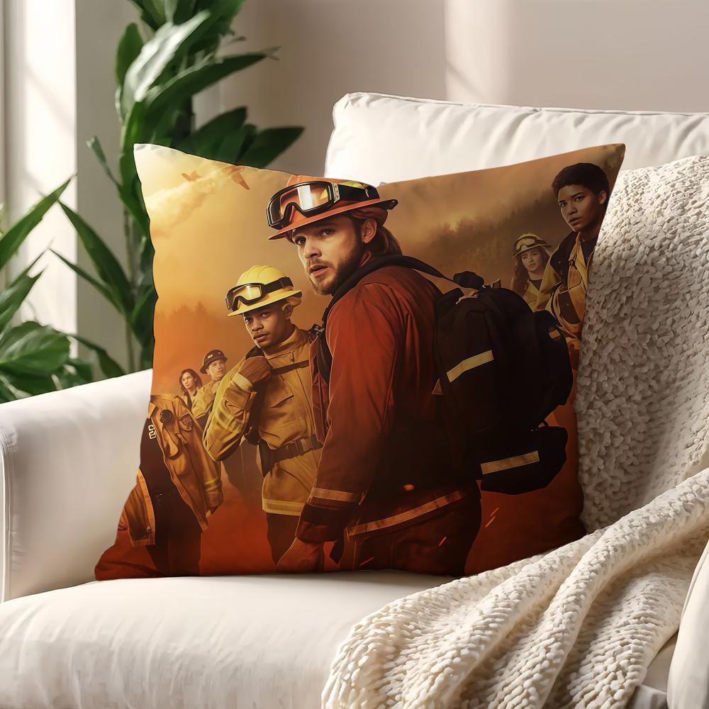 Hot TV F-Fire C-CountryS 4 cushion cover For Pillow Printing Sofa Decoration Home Car Room Coffee Shop Office Nordic Simplicity