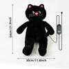 Греющая подставка для кошек Плюшевая электрическая грелка с USB-питанием Набитое животное 5 уровней нагрева 5 таймеров Мягкая теплая плюшевая подушка Подарок для женщин