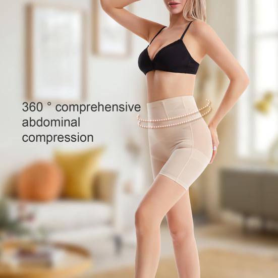High Waisted Shapewear Tummy Control Shorts Postpartum Breathable Seamless Body Shaper Underwear Thigh Slimmer Panties Waist Trainer Women Shaping