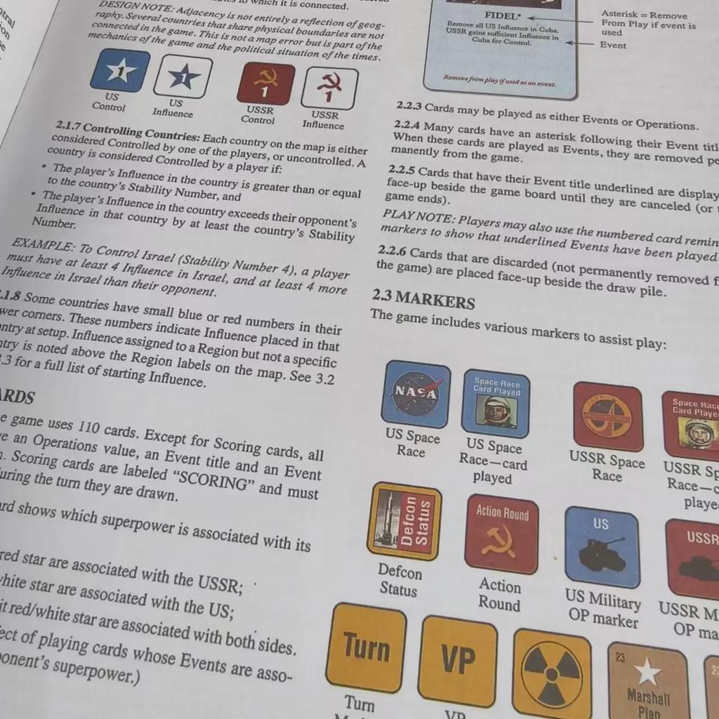 Сумеречная борьба: Холодная война - стратегическая настольная игра для двух игроков