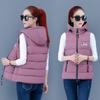 Down Cotton Vest Women Short Jacket Outer Wear Autumn Winter Fashion All-Match Plus Size Waistcoat Vests Woman