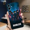 Классическая игра R-R-RobloxeS Чехол для телефона Samsung S 20 21 22 23 Lite Plus Ultra Прозрачный чехол для мобильного телефона Funda