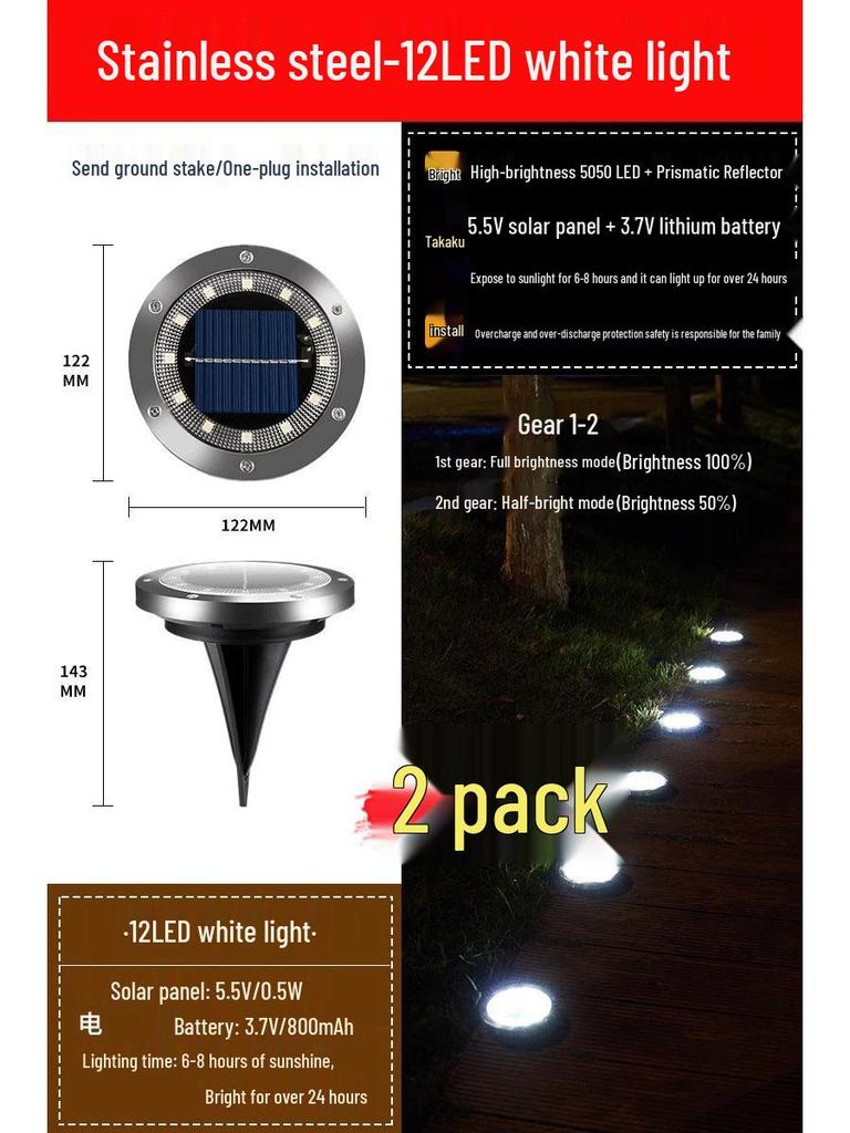 High-Brightness Solar Outdoor Motion-Sensor Wall Light for Garden, Courtyard, Balcony, and Camping