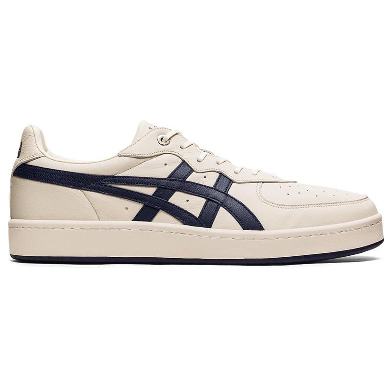 ONITSUKA TIGER GSM SD Oatmeal Peacoat унисекс кроссовки кремовые 1183A803-200