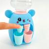 Мини Двойной Водяной Диспенсер Игрушка для Детей с Милым Розово-Синим Холодным/Теплым Водой, Соком, Молоком, Питьевой Фонтанчик, Симуляция Кухонных Игрушек