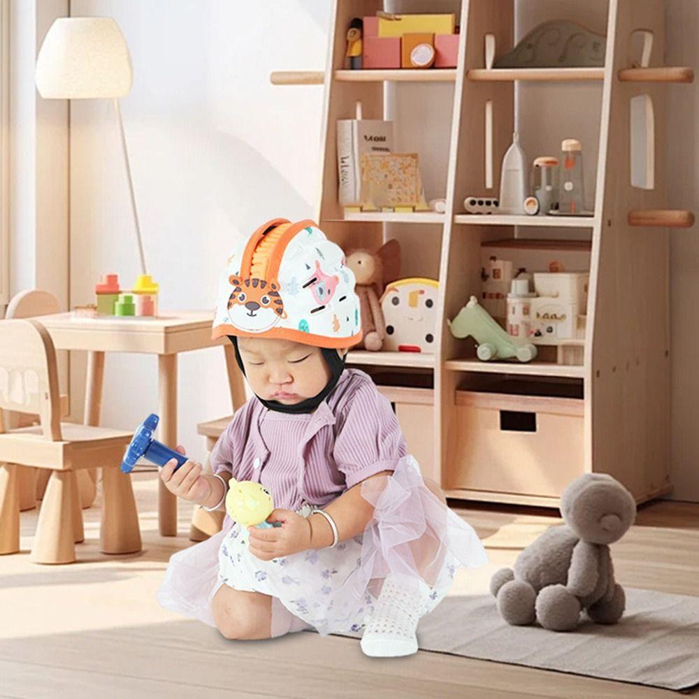 Breathable Adjustable Toddler Anti-Collision Safety Helmet, 360-Degree Baby Head Protector Hat, Comfortable Wear For Crawling & Learning Walking