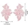 Three-Dimensional Embroidery Lace Applique Clothing Patch Decoration Flower Wedding Dress Accessories To Flower Cloth Stickers Accessories