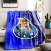 Futebol Clube do Porto Theme Personalized Outdoor Flannel Blankets Soft And Suitable For All Seasons Perfect For Sofas Beds And Camping