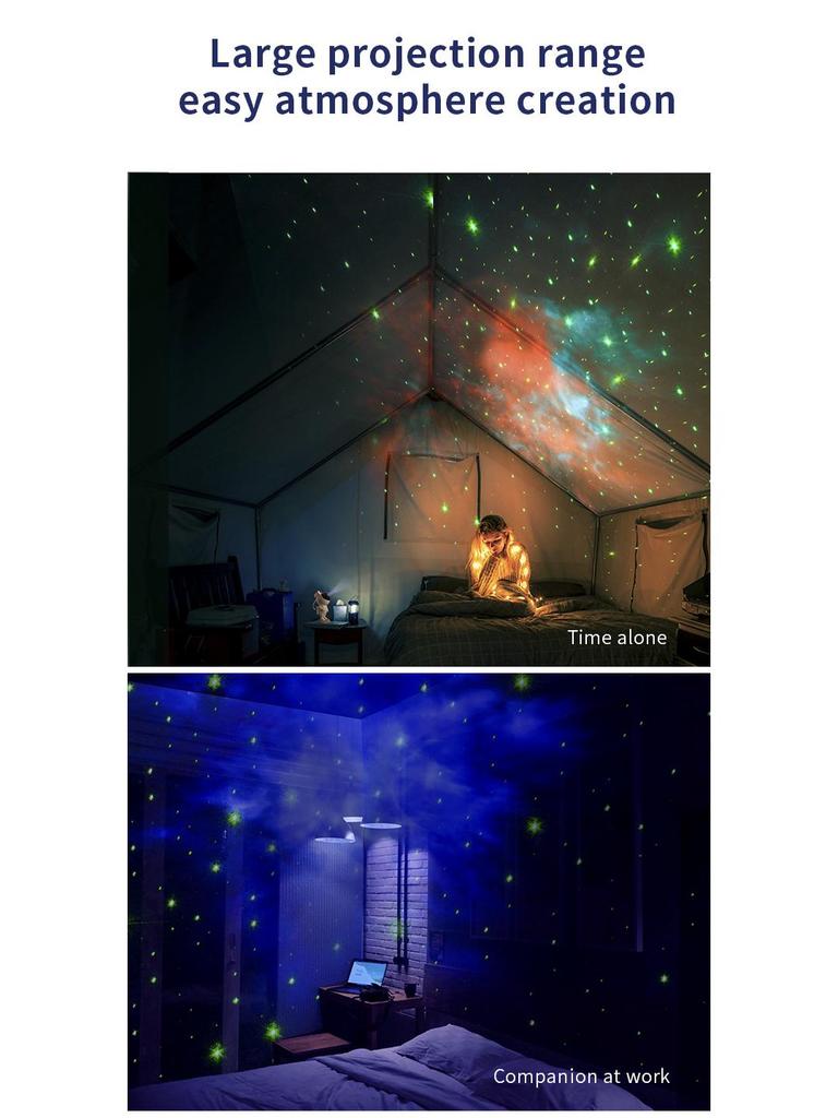 Проектор звездного неба космонавта - Детский креативный рождественский подарок