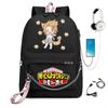 Campus Oxford High-quality Animation Schoolbag Male Junior High School Students Large-capacity Primary School Students Backpack