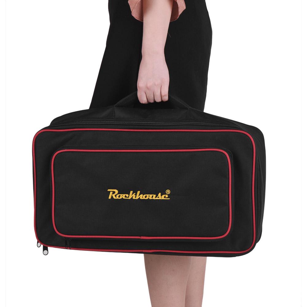 Портативная ручная сумка для концерта, устойчивая к истиранию, утолщенная ткань, сумка для педалборда, сумка для переноски гитары большого размера
