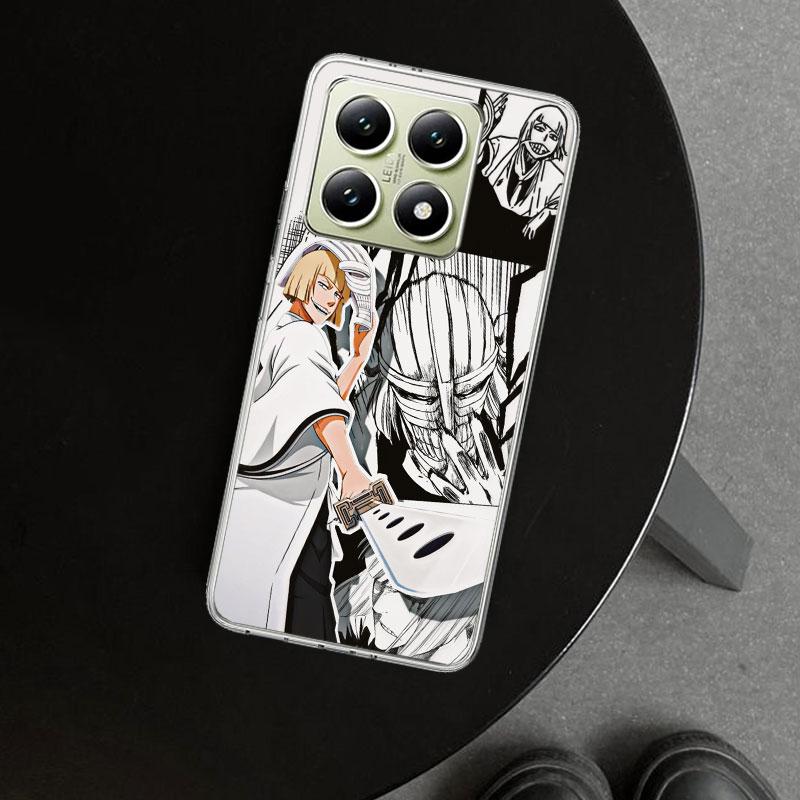 Чехол для телефона Bleach Синдзи Хирако для Xiaomi Redmi Note 15 14 13 12 11 Pro Plus 14S 12S 11S 11T 11E 10S 10 Индивидуальные Fundas
