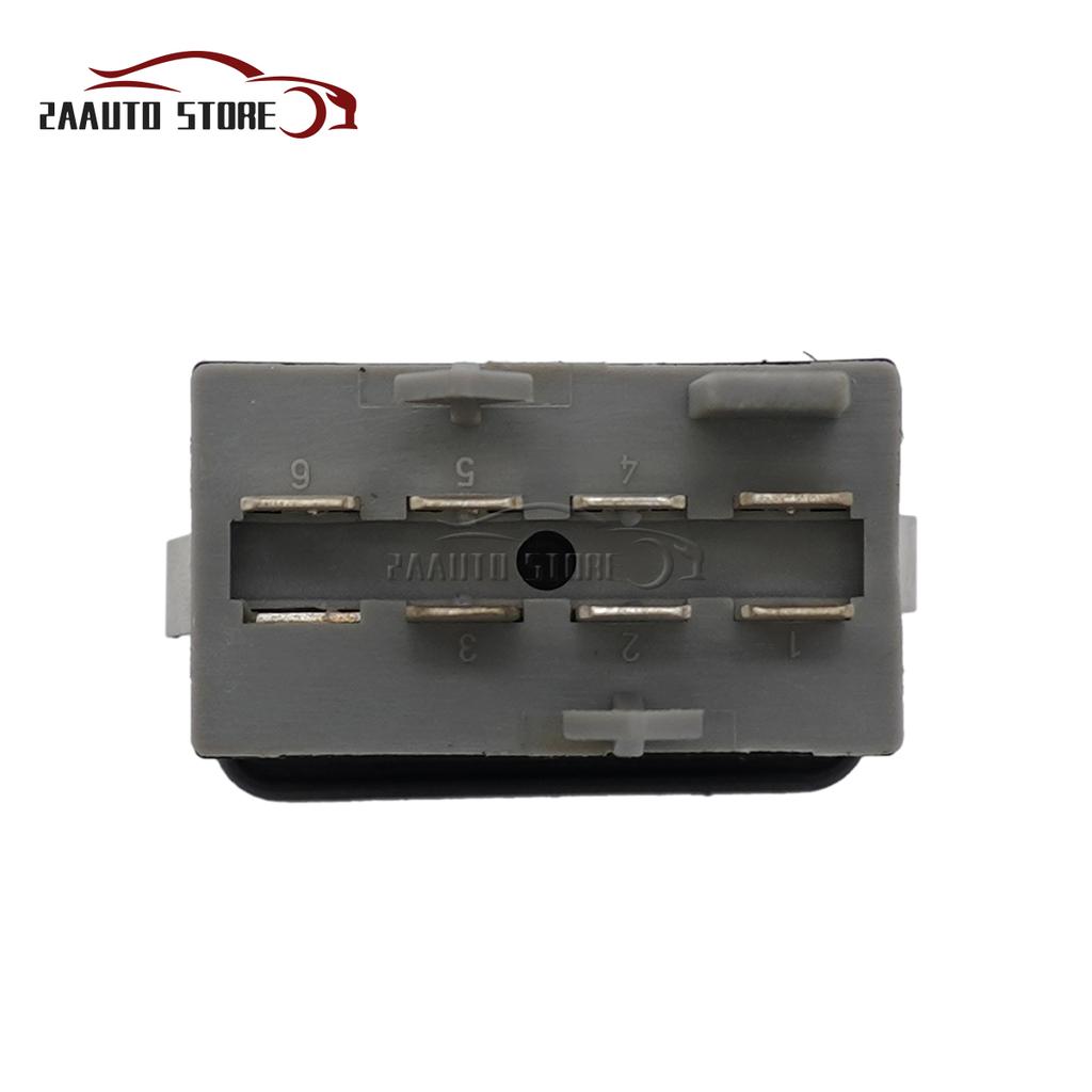 1J0953235J For Volkswagen Golf Jetta Bora Mk4 1998-2006 Emergency Hazard Warning Light Flash Switch Button Knob 7Pins Car