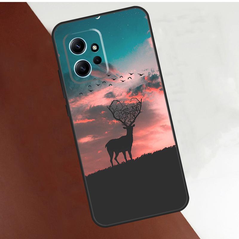 Камуфляжный чехол для охоты на оленей для Xiaomi Redmi Note 12 11 10 8 9 Pro 12S 11S 10S 9S Coque для Redmi 12 9C 10C 12C