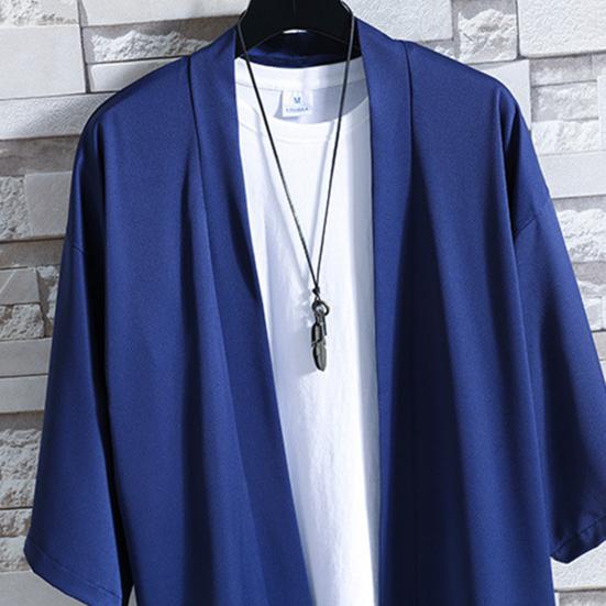 Плащ Пальто Тонкий Свободный крой Плюс Размер Чистый Цвет Китайский Стиль Плащ Рубашка Уличная Одежда