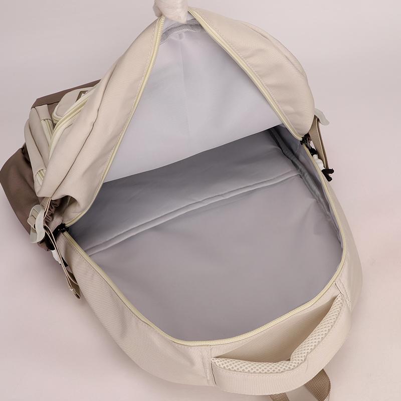 Школьный рюкзак для старшеклассника, цветной блок, большой вместимости, прочный рюкзак